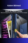 iPad Pro 11 inç 2025 M5 Çipli 360 Derece Dönebilen Standlı Pino iPad Tablet Kılıfı thumbnail 10