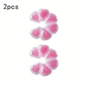 Emziren Anneler İçin 2 Li Jel Göğüs Pedi – Sıcak Ve Soğuk Kullanıma Uygun, Pvc Dolgulu, Konfor Ve Destek Sağlayan Ped (pembe) thumbnail 6