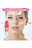 Derin Gözenek Temizliği İçin İnce Kaba Silikon Uçlu Elektrikli Yüz Temizleme Fırçası thumbnail 1