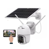 Sim Kartlı 4g Ptz 360 Hareketli Solar Güneş Enerjili 1080p Kamera Türkçe Program Son Sürüm thumbnail 4