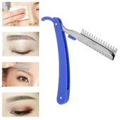 Günlük Zarif Katlanır Kaş Düzelticil Paslanmaz Çelik Kaş Düzenleyici thumbnail 2