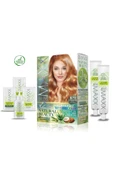 LitaeTrend 2 Paket Natural Beauty Amonyaksız Saç Boyası 8.73 Altın Karamel thumbnail 2