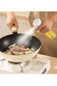 LitaeTrend Zeytinyağı Limon Cam Sprey Şişesi Cam Yağ Püskürtücü Yağdanlık Airfryer Tasarruf 200 ml thumbnail 4