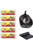 LitaeTrend Ögem Büyük Boy Çöp Poşeti 65x80 Cm 50 Lt 10'lu Rulo 5 Paket Siyah thumbnail 1