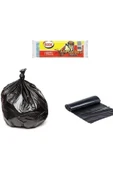 LitaeTrend Ögem Büyük Boy Çöp Poşeti 65x80 Cm 50 Lt 10'lu Rulo 5 Paket Siyah thumbnail 2