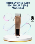 CEYLAN ADAM Şarjlı Saç Kesme Makinesi – Type-C Girişli, LCD Ekranlı ve Sessiz Motor thumbnail 1