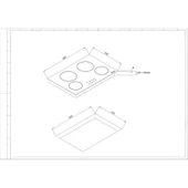 Thor KBC 64720 TTC BK Vitroseramik Ankastre Ocak thumbnail 3