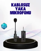 CEYLAN ADAM 2.4 GHz Kablosuz Yaka Mikrofonu – 60 Metre Menzil, Gürültü Azaltma, Type-C Şarjlı thumbnail 1