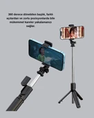 CEYLAN ADAM Bluetooth Selfie Çubuğu – Kablosuz, Hafif ve Yüksek Çözünürlüklü Çekim İçin thumbnail 2