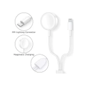 Watch Uyumlu 38 40 42 44 Mm 1 2 3 4 Seri Ve Iphone Şarj Aleti 2In1 Standart thumbnail 2