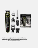 CEYLAN ADAM 5’i 1 Arada Şarjlı Erkek Bakım Seti LED Göstergeli ve Suya Dayanıklı thumbnail 3
