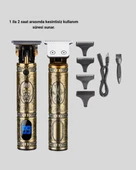 CEYLAN ADAM Şarjlı Kablosuz Tıraş Makinesi – 1800 mAh Batarya, Uzun Pil Ömrü, Profesyonel Sessiz Motor thumbnail 4