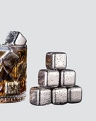 CEYLAN ADAM Paslanmaz Metal Buz Küpleri Seti Klipsli Sulandırmadan Soğutma Özellikli thumbnail 2