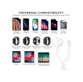 Watch Uyumlu 38 40 42 44 Mm 1 2 3 4 Seri Ve Iphone Şarj Aleti 2In1 Standart thumbnail 4