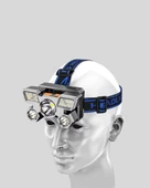 CEYLAN ADAM Outdoor ve Gece Balıkçılığı İçin LED Kafa Lambası – USB Şarjlı, 60° Ayarlanabilir Far thumbnail 4