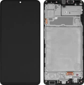 Samsung Galaxy A22 4g Çıtalı Lcd Dokunmatik Ekran Ld-01 Siyah thumbnail 1