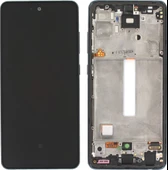 Samsung Galaxy A52 Çıtalı Tam Ekran Oled Lcd Dokunmatik Ekran Ld-01 Siyah thumbnail 2