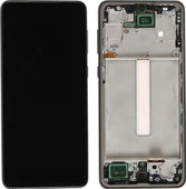 Samsung Galaxy A33 Çıtalı Tam Ekran Oled Lcd Dokunmatik Ekran Ld-01 Siyah thumbnail 1