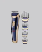 CEYLAN ADAM Çelik Bıçaklı Unisex Şarjlı Tıraş Makinesi – Sessiz Motor, Kablosuz ve Ayarlanabilir thumbnail 3