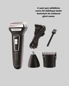 CEYLAN ADAM İnsua 3’lü Tıraş Makinesi – 3 Farklı Kesim Başlığı, Güçlü Motor, 60 Dakika Kullanım thumbnail 5