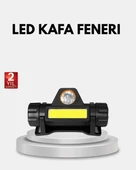 CEYLAN ADAM Profesyonel Şarjlı LED Kafa Lambası – Uzun Mesafe + Ortam Aydınlatması thumbnail 1