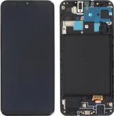 Samsung Galaxy A20 Çıtalı Lcd Dokunmatik Ekran Ld-01 Siyah thumbnail 1