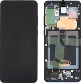 Samsung Galaxy S20 Plus Çıtalı Lcd Dokunmatik Ekran Ld-01 Siyah thumbnail 1