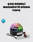 CEYLAN ADAM Taşınabilir Mini Disko Topu Lamba – Müzikle Senkronize Işık Efekti ve Parti Atmosferi thumbnail 1