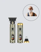 CEYLAN ADAM T Bıçaklı Şarjlı Saç Kesme ve Sakal Düzeltici – Burun Trimmerlı 2’si 1 Arada Set thumbnail 3