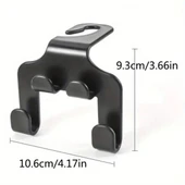 BUFFER® Oto Koltuk Arkası Düzenleyici Organizer Askılıklı Telefon,Tablet Tutucu thumbnail 5