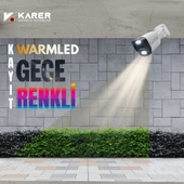 Exitcam-8'li AHD Güvenlik Kamera Seti-Gece Renkli-6 WARMLED'li- Su Geçirmez-2 MP- Full HD thumbnail 3