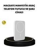 CEYLAN ADAM Manyetik Kablosuz Powerbank – iPhone 12/13/14/15 Uyumlu, Hızlı Şarjlı, Ultra Hafif thumbnail 1