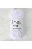 Loren Wash Optik Beyaz El Örgü İpi - R001 - 34262 thumbnail 1
