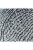 Süper Inci 00194 (gri Melanj) El Örgü Ipi/yünü thumbnail 2