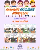 4. Sınıf Okumayı Sevdiren Renkli Resimli Hikayeler 12 - 10 Kitap thumbnail 1
