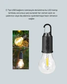 CEYLAN ADAM Akıllı Sensörlü USB Şarjlı Kamp Lambası thumbnail 2