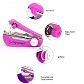 BUFFER® Spring Come Mini Kolay Seyehat ve Ev Tipi El Dikiş Dikme Makinası thumbnail 7