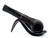 Pipsan İşlemeli El Yapımı Gül Kökü (Briar) Mini Pipo 9mm Filtreli - Model No: 20 thumbnail 3