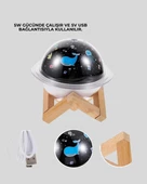 CEYLAN ADAM Projektör ışıklı ve aromaterapi destekli taşınabilir nemlendirici cihaz USB bağlantılı thumbnail 5