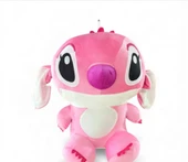 50 Cm Sevimli Pembe/Mavi Pelüş Kızınızın sevimli ve yumuşacık tüylü oyuncağı thumbnail 1