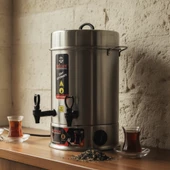 Mizan 120 Bardak Endüstriyel Çaymatik - Paslanmaz Çelik Çay Otomatı thumbnail 4