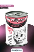 PROSPORT CHUNK TAVUK ETLİ YAVRU KEDİ KONSERVE MAMA 400GR thumbnail 1