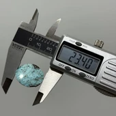 Doğal İran Nişabur Firuze (Turkuaz) Taşı 25 Karat - 5,01 Gram thumbnail 4