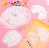 OOTSR Yeniden Kullanılabilir 24’lü Yüz Boyama Şablon Seti thumbnail 4