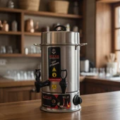 Mizan 40 Bardak Endüstriyel Çaymatik - Paslanmaz Çelik Çay Otomatı thumbnail 4