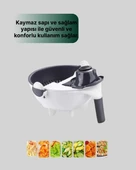 CEYLAN ADAM 5 Fonksiyonlu Döner Süzgeçli Rende ve Dilimleyici Aparat thumbnail 4