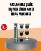 CEYLAN ADAM USB Hızlı Şarjlı 3 Saat Kullanımlı Saç Kesme Makinesi thumbnail 1