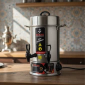 Mizan 40 Bardak Endüstriyel Çaymatik - Paslanmaz Çelik Çay Otomatı thumbnail 1