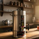 Mizan 40 Bardak Endüstriyel Çaymatik - Paslanmaz Çelik Çay Otomatı thumbnail 2