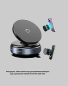 CEYLAN ADAM Araç İçi Manyetik Telefon Tutucu 360° Döner Vakumlu Stand thumbnail 3